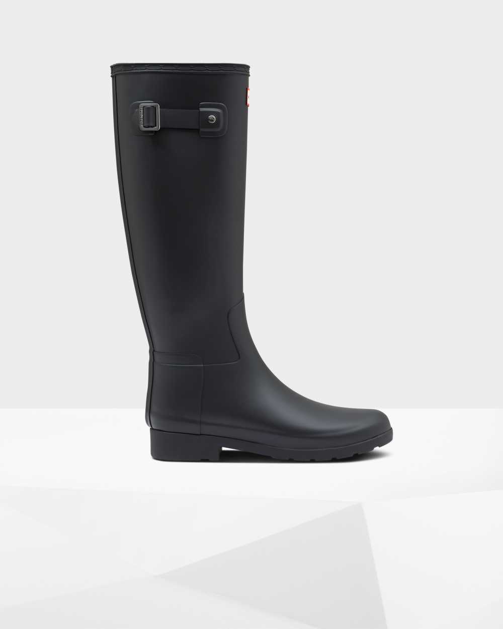 Hunter Women's Refined Slim Fit Tall Wellington Boots Black,WKVC83095
